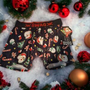 Swag Men's Christmas Boxer‎ Shorts New Size Small